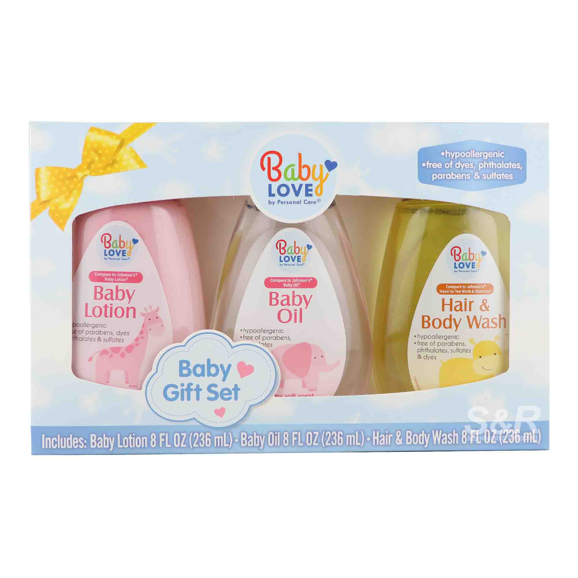 Baby Love Baby Gift Set (236mL x 3pcs)
